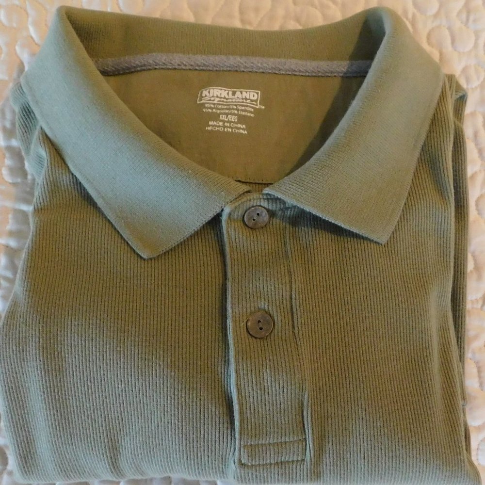 Kirkland Men's Polo Style Shirt / Size XXL